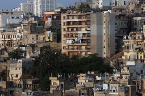 Beirut apartment buildings