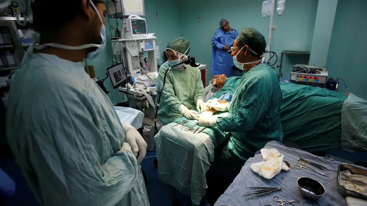 medical care during the Gaza genocide (PC: Reuters)