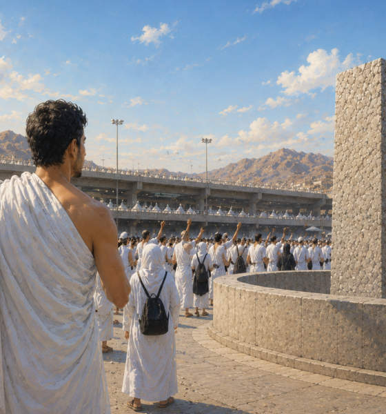 stoning the jamarat