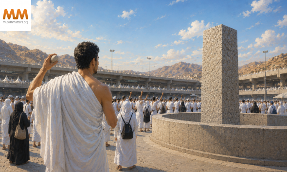 stoning the jamarat