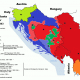 1993 Map of Yugoslavia during the Bosnia war