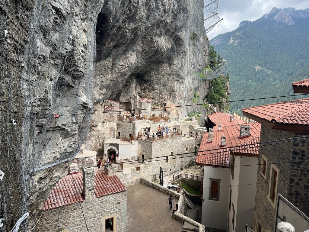 Sümela Monastery in the mountains of Turkey