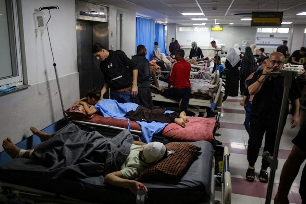 Medical mission in Al-Aqsa Martyrs Hospital, Gaza