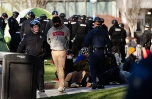 Hundreds of campus protesters have been arrested