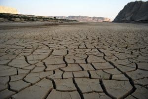 Dry riverbed