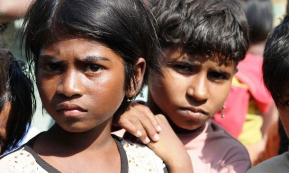 Rohingya children