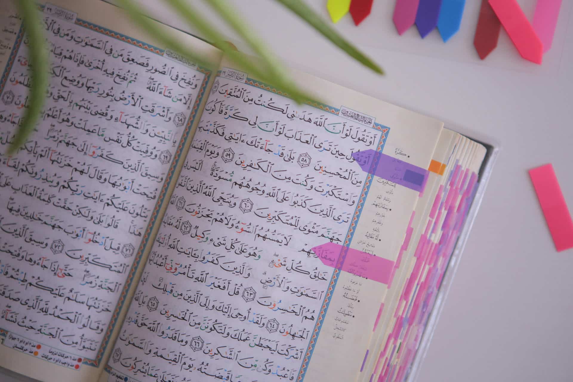 studying emotions in the Quran