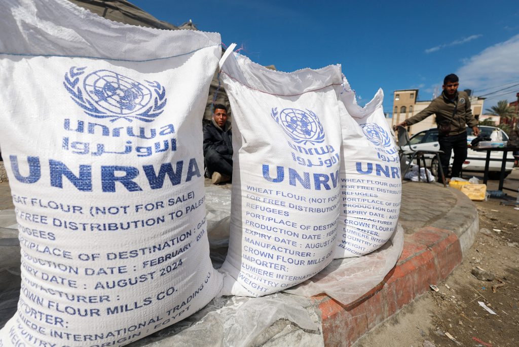 UNRWA aid re